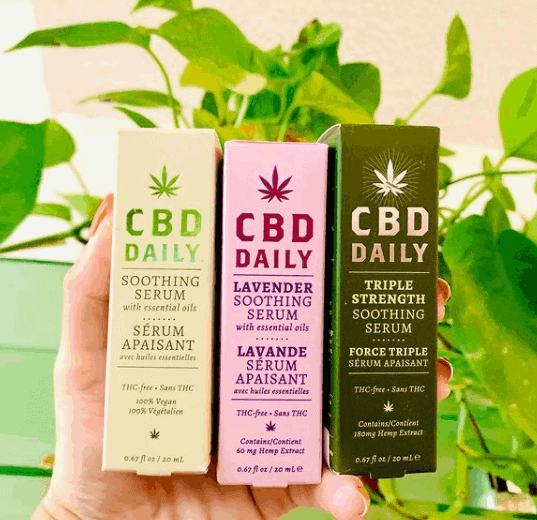 CBD Daily’s soothing serums