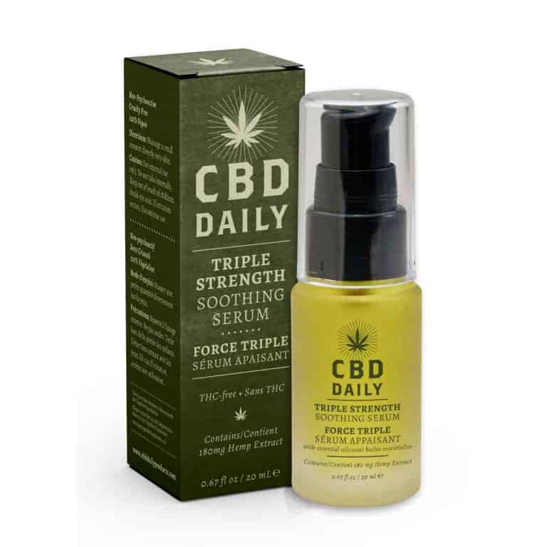 CBD Daily Intensive Cream Triple Strength Original Mint | Shop Earthly Body