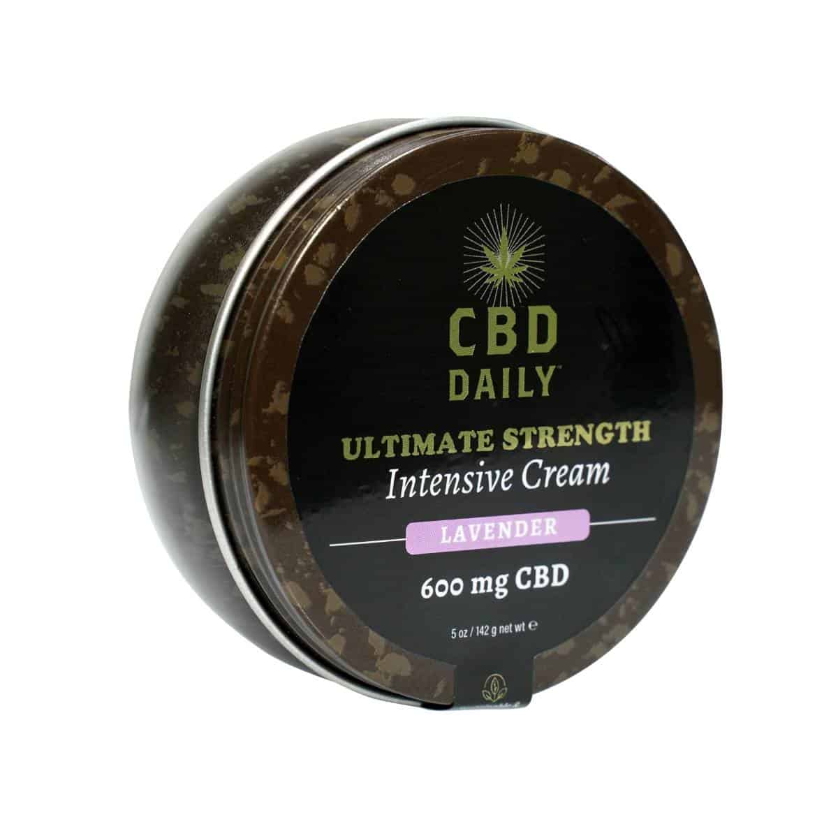 CBD Daily Ultimate Intensive Cream - 5oz - Close Lid