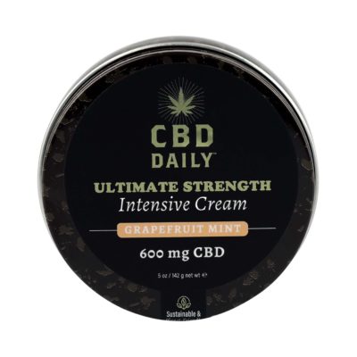 CBD Daily Ultimate Intensive Cream Grapefruit Front View HD