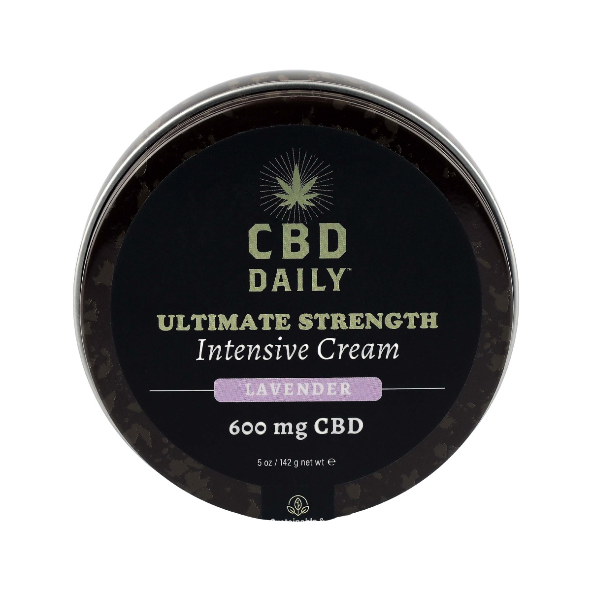 CBD Daily Intensive Cream Ultimate Lavender Front View HD