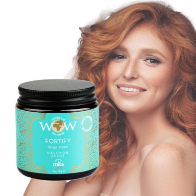 MKS eco WOW Fortify Design Cream with Model