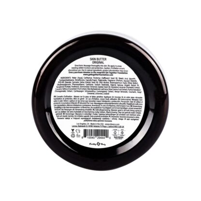 MKS eco Skin Butter Original Back Label