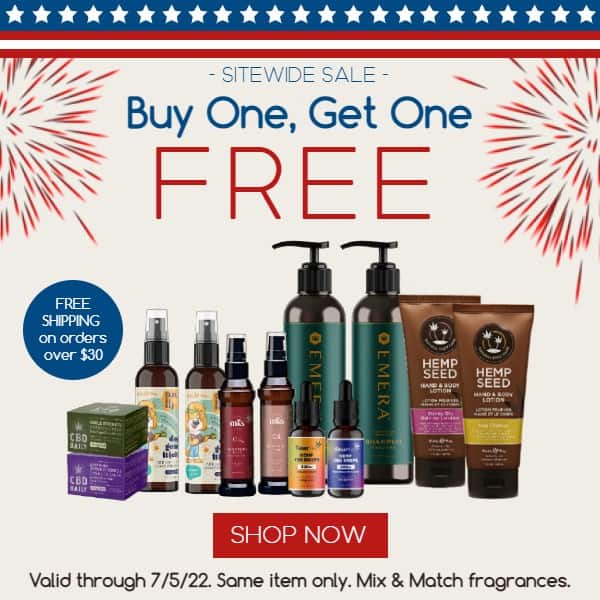 4th of July Sales Earthly Body 2022