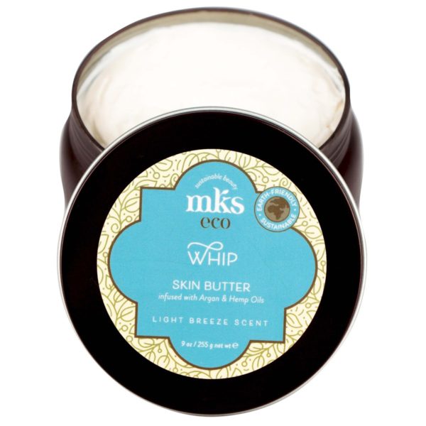 MKS eco Whip Skin Butter Light Breeze Front View Open Lid HD