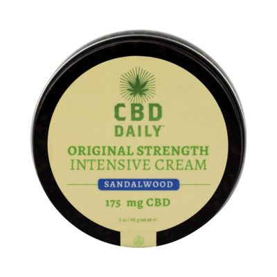 CBD Daily Intensive Cream Sandalwood Front View HD