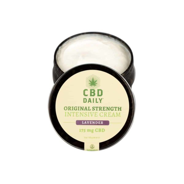 CBD Daily Intensive Cream Lavender Front View