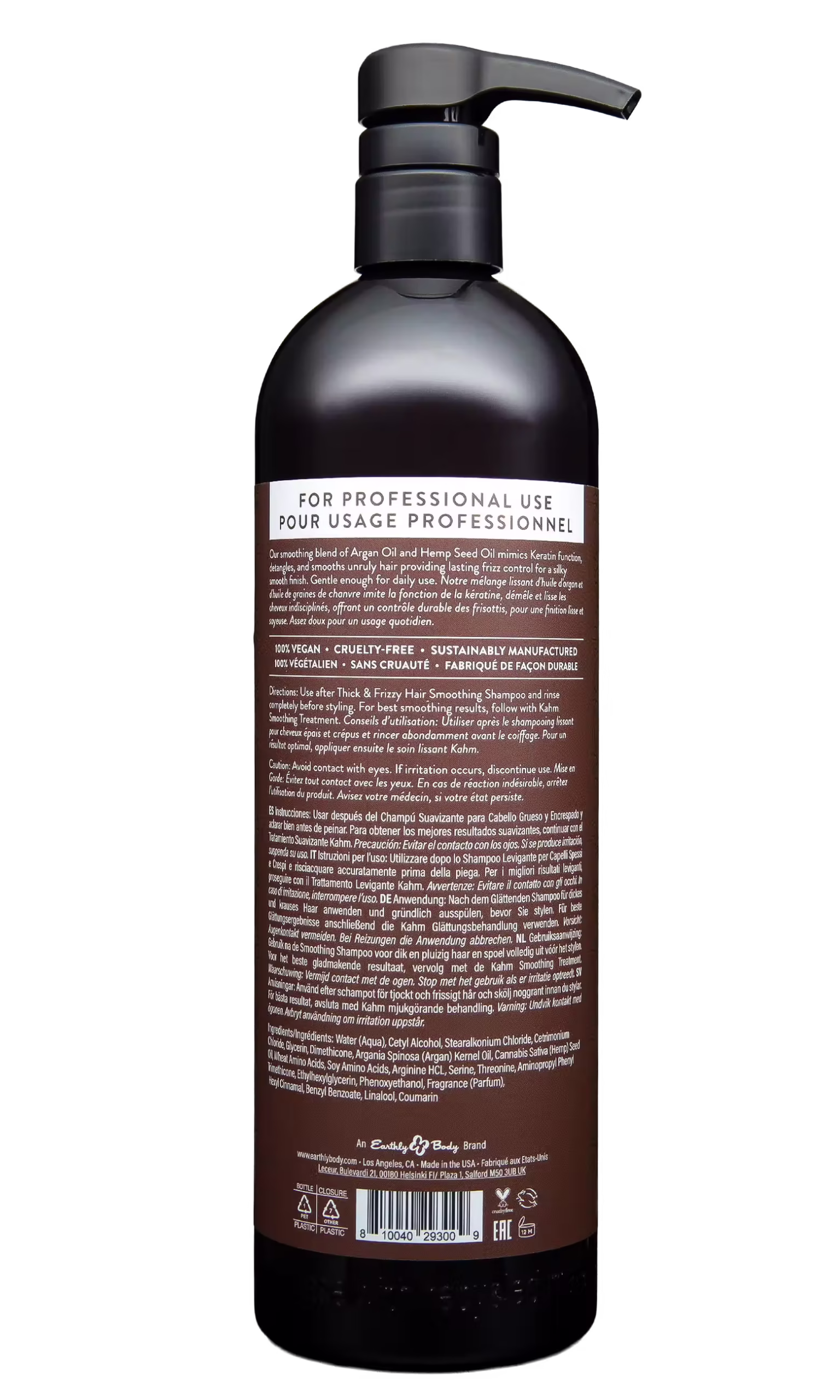 MKS eco Kahm Conditioner 25 oz Back