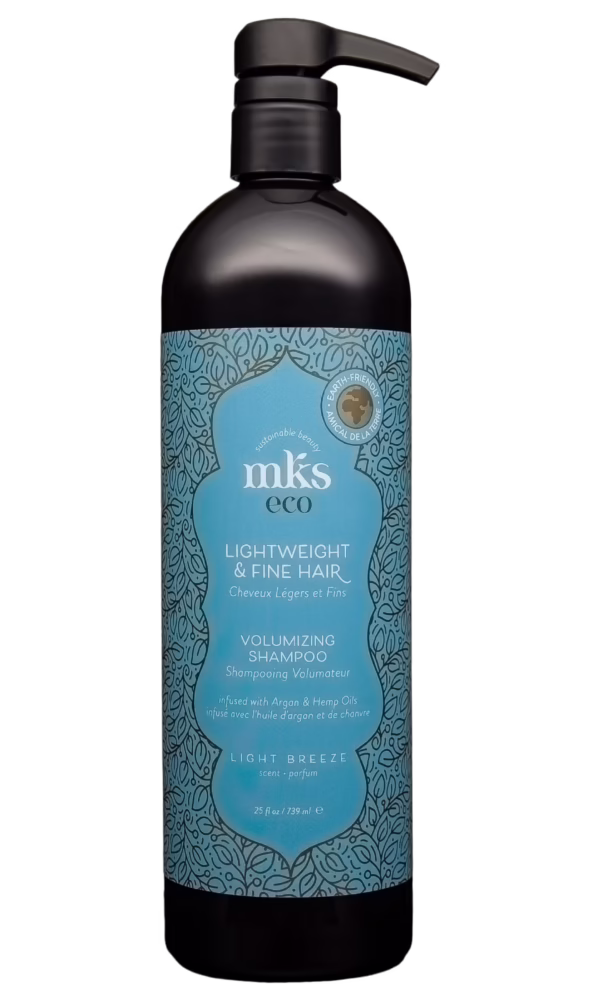 MKS eco Shampoo Fine Hair 25 oz Front