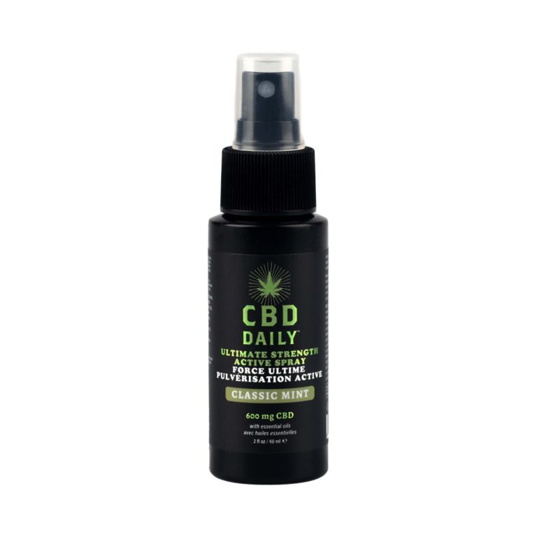 CBD Daily Ultimate Strength Active Spray Classic Mint 600mg