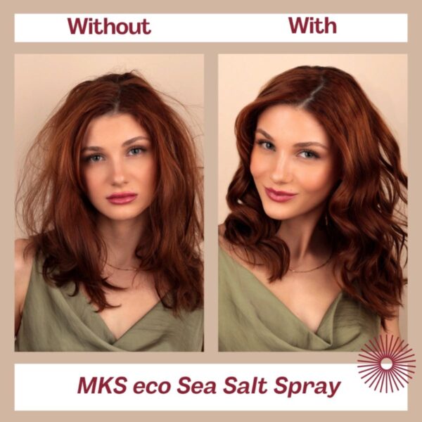 MKS eco Sea Salt Spray Before After