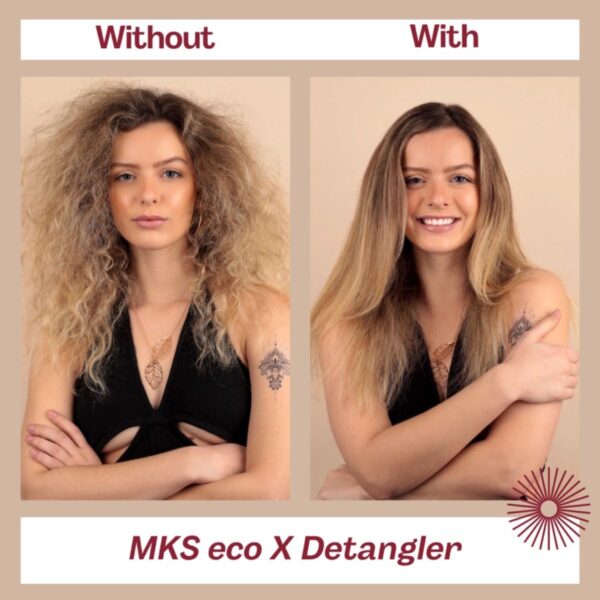 MKS eco X Detangler Before After