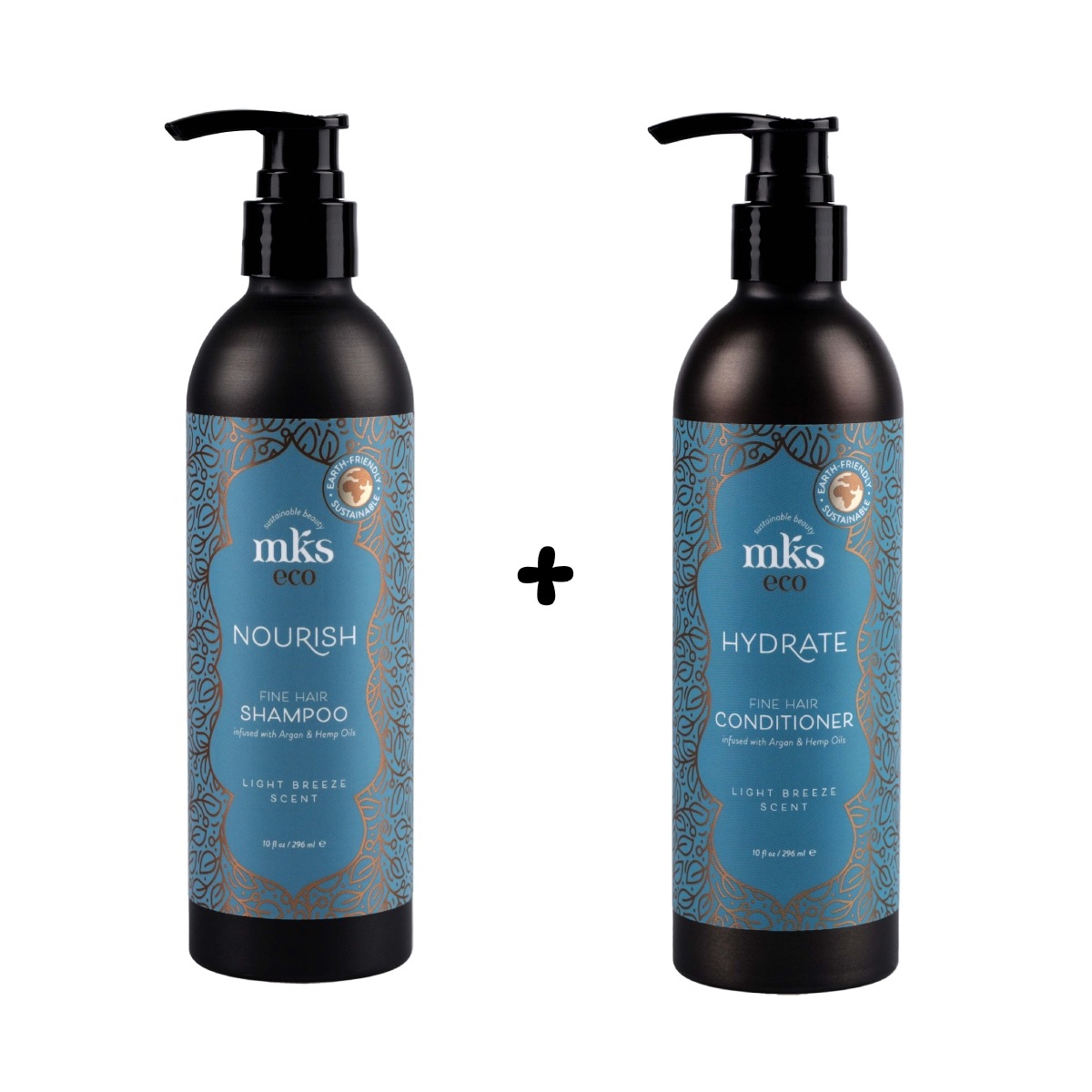 MKS eco Shampoo + Conditioner for Fine Hair