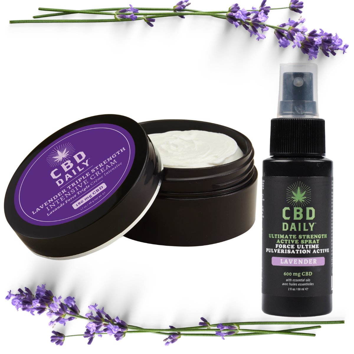 Ultimate CBD Lavender Duo Zoomed