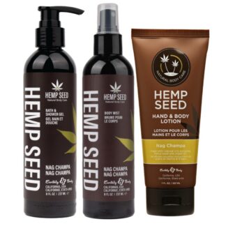 Hemp Seed Nag Champa 3 Pcs Bundle