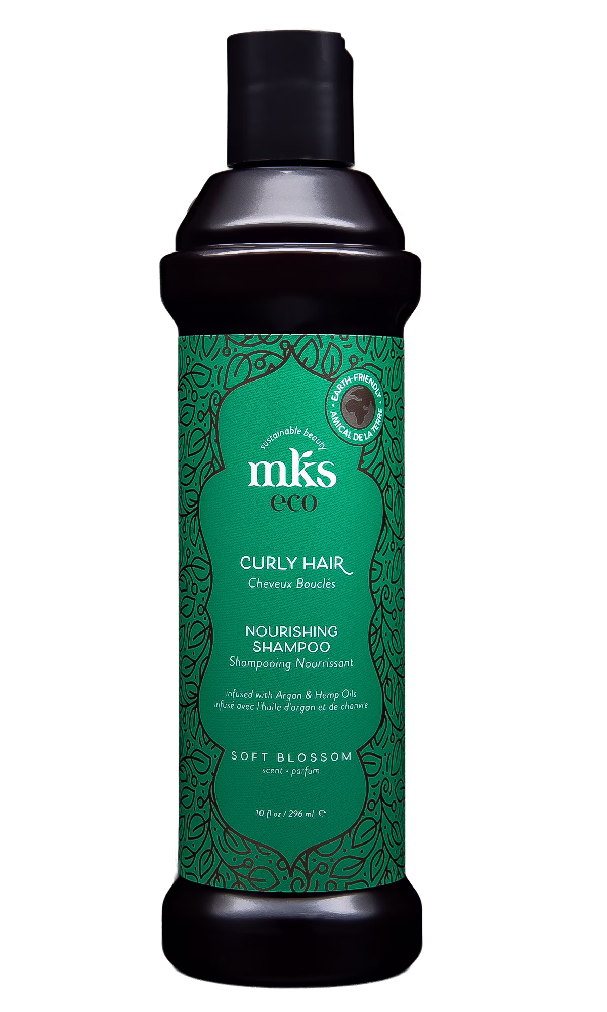 MKS eco Curly Hair Shampoo 10 oz Front