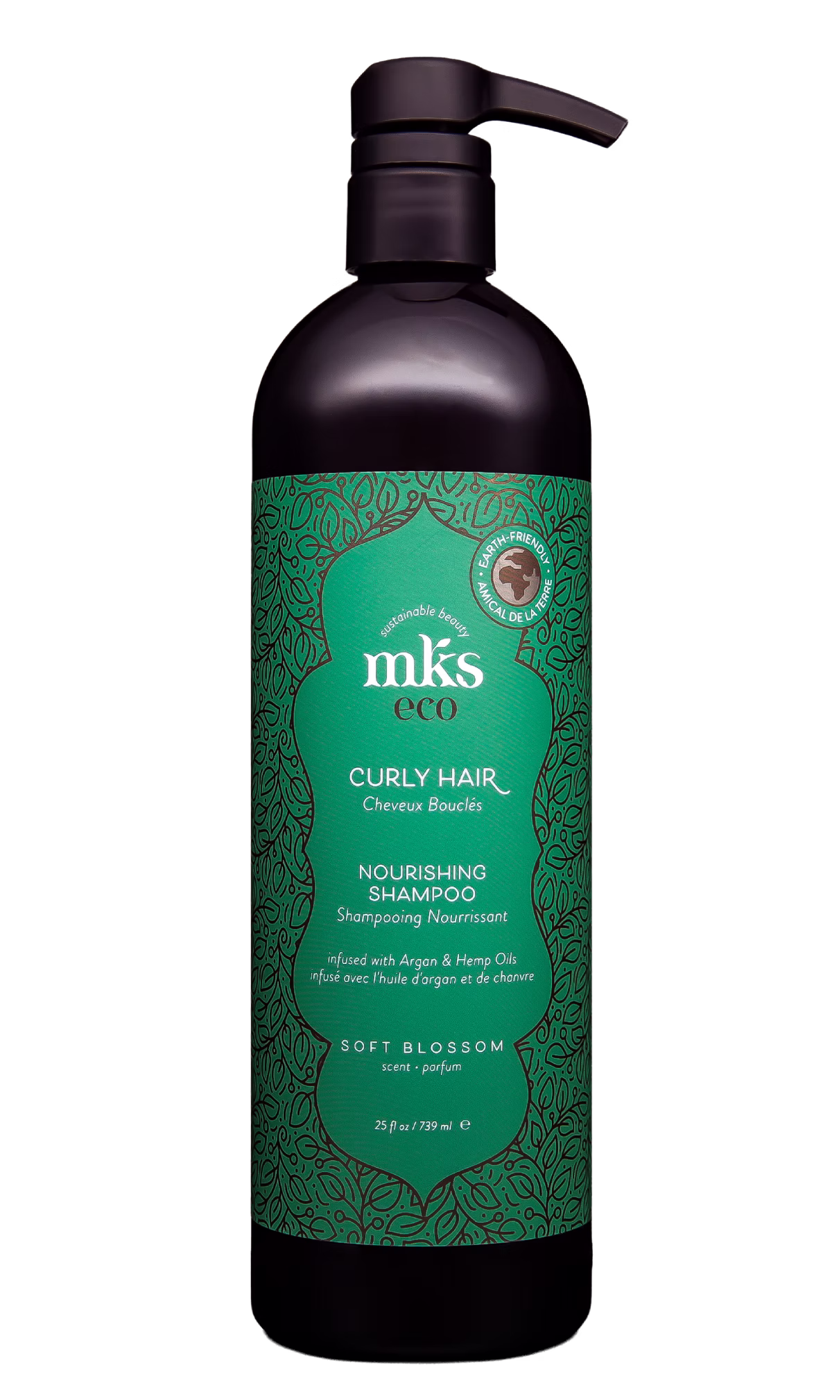 MKS eco Curly Shampoo 25 oz Front