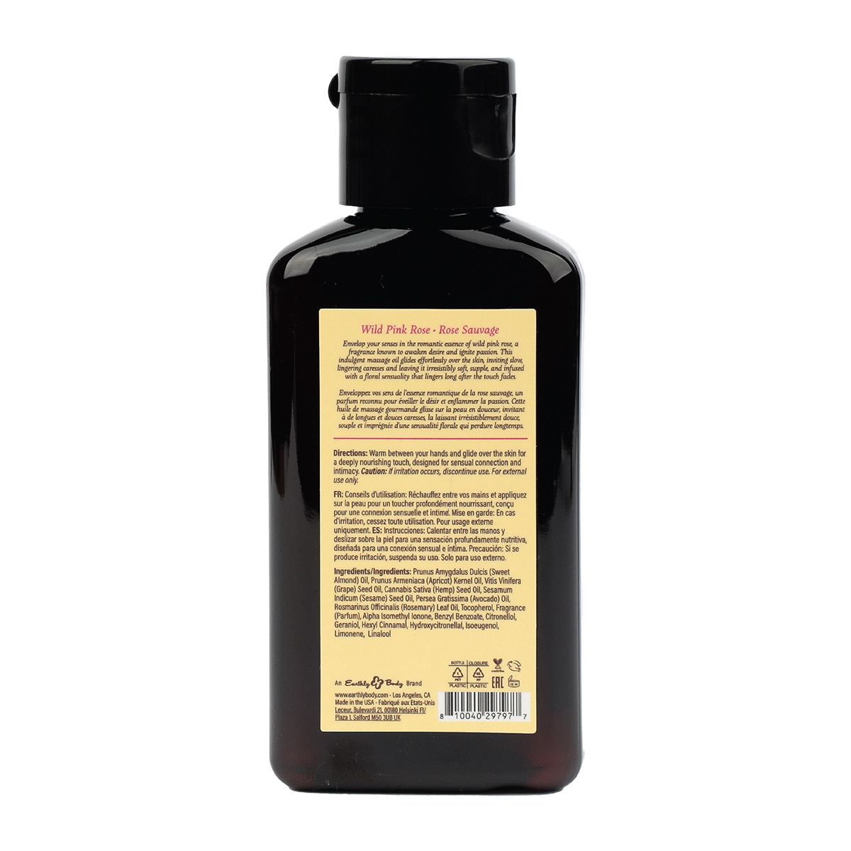 HSBNMAS232_EBatnight_MassageOil_WildPinkRose_Back_2oz-WEB