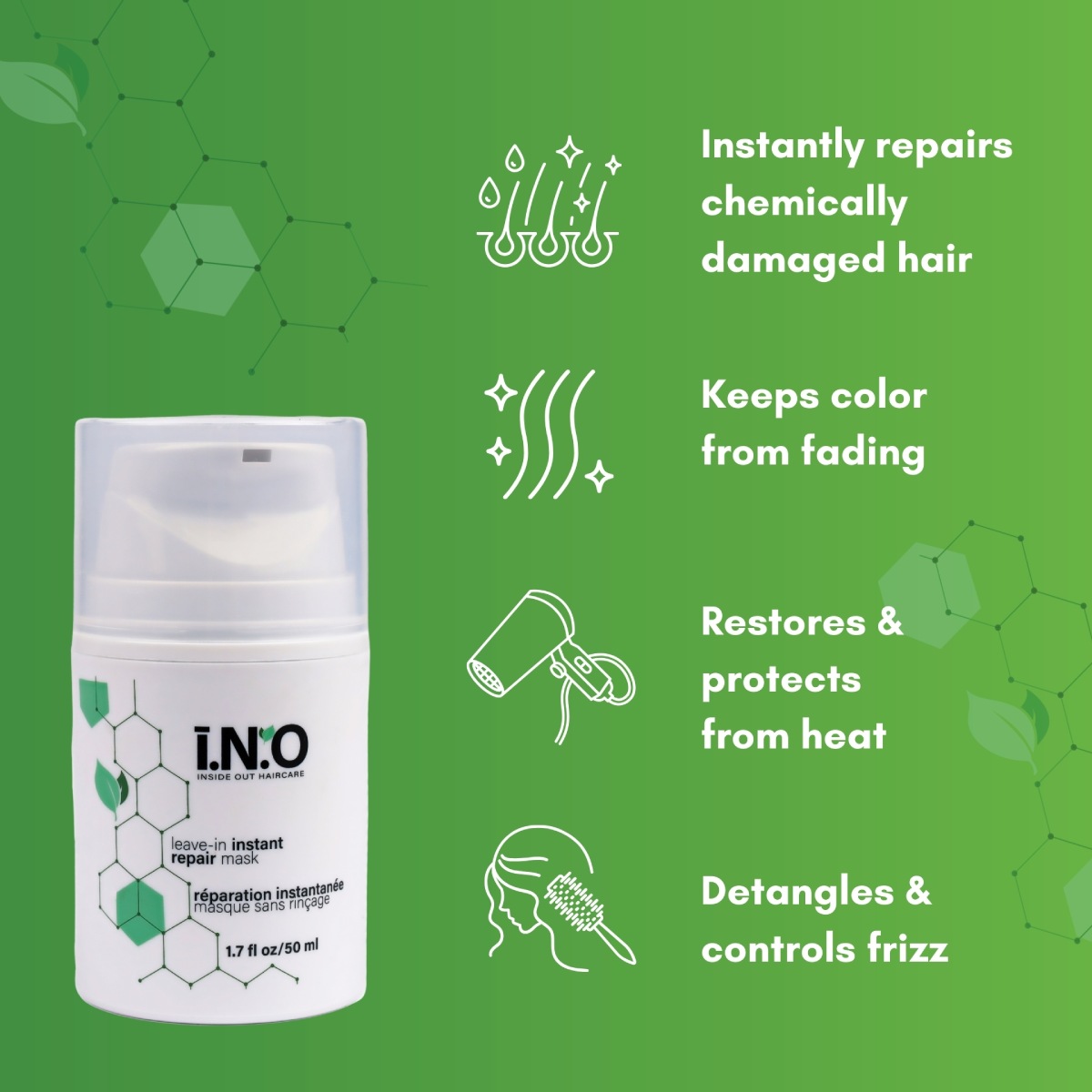 i.N.O Instant Hair Repair Mask Benefits