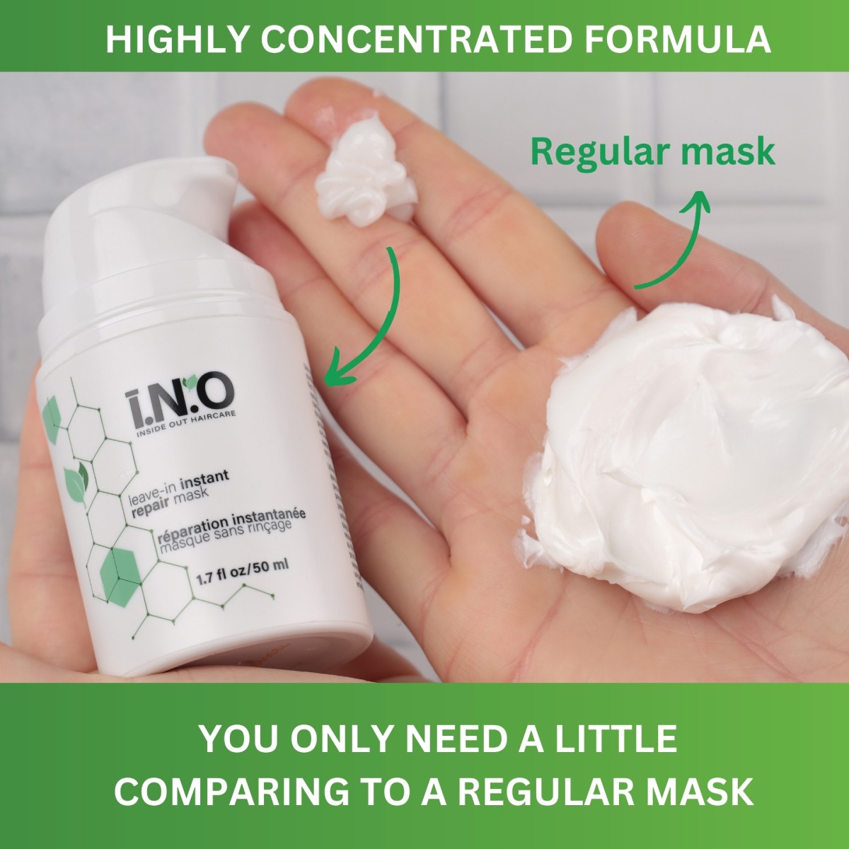 i.N.O Instant Hair Repair Mask What's Inside