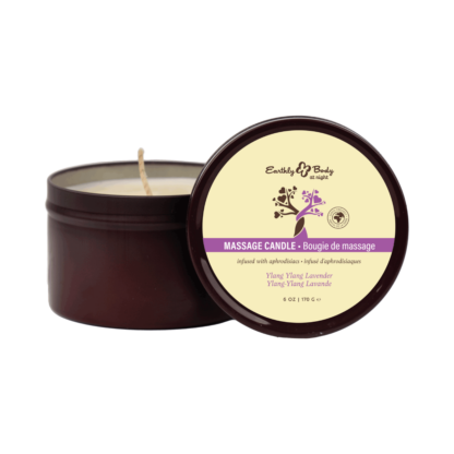 Earthly Body at Night Candles Ylang Ylang Lavender 6 oz