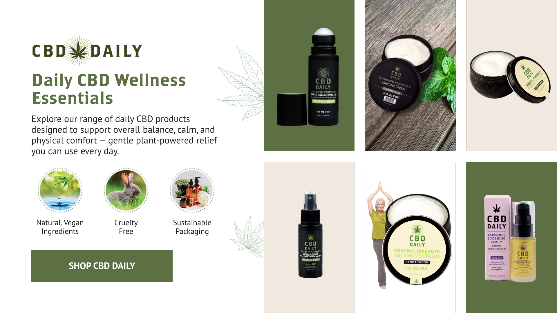 Daily CBD Wellness Essentials