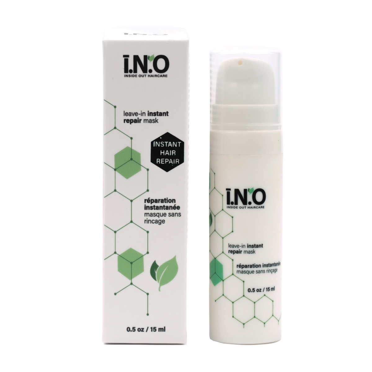INO Leave-In Repair Mask 0.5oz / 15ml Zoomed